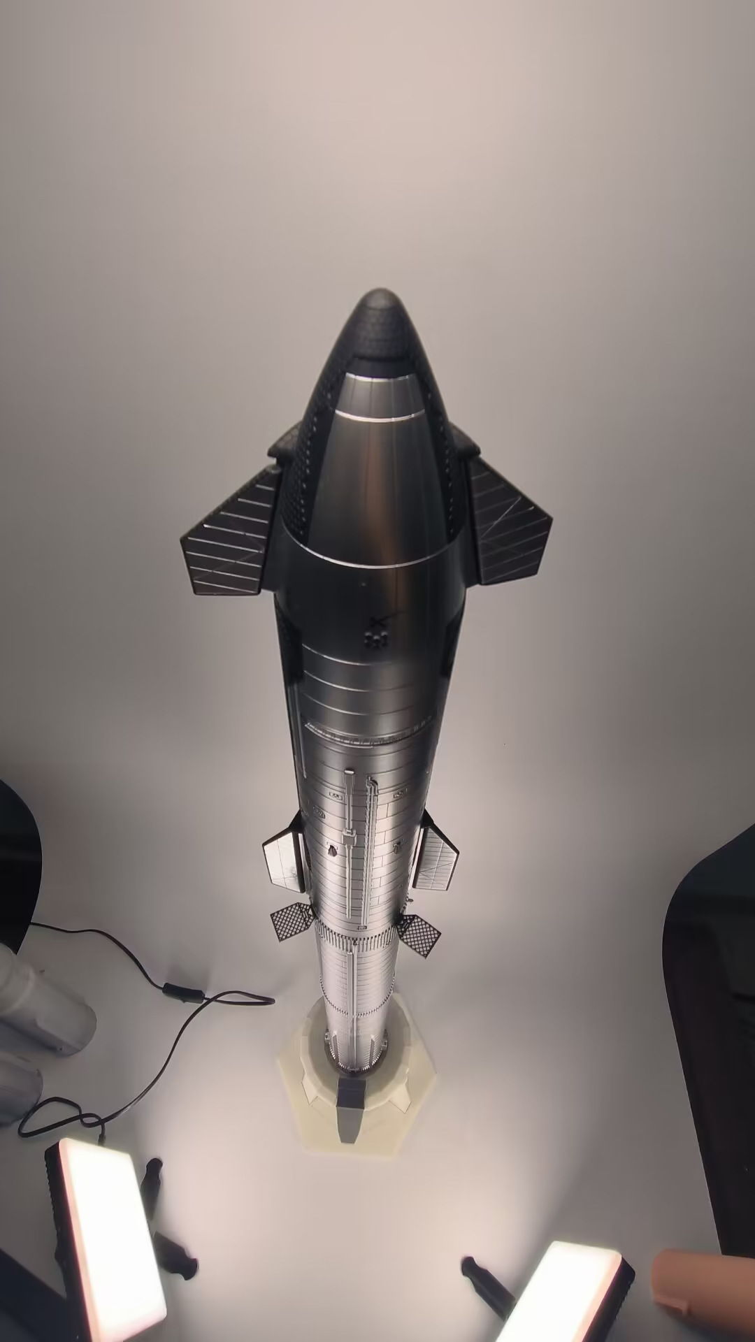 SpaceX Starship 1/144 Superheavy Booster7 model - resin printed super rocket model