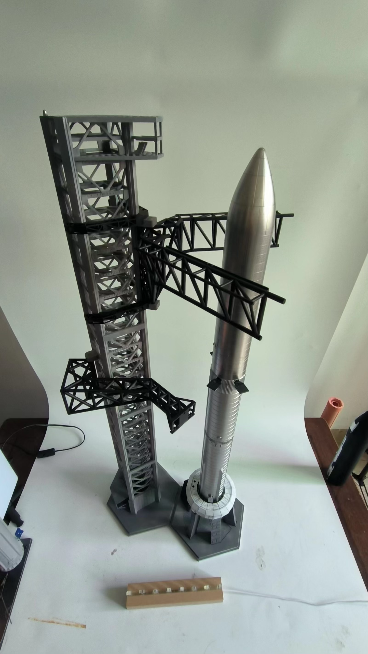 SpaceX Starship 1/144 Superheavy Booster7 model - resin printed super rocket model